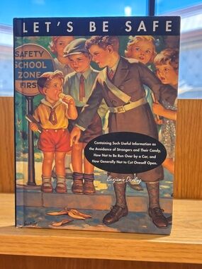 1994 Let's Be Safe Vintage-Style Children's Safety Book